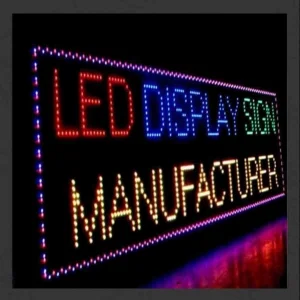 led scrolling display board