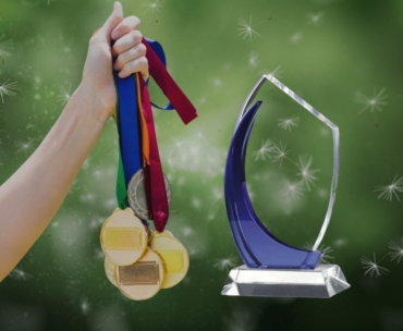 gold medal & mementos